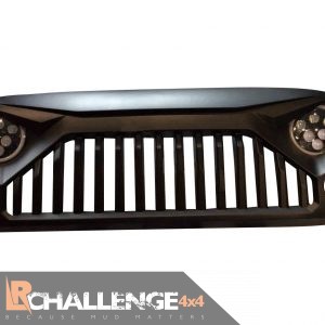 Angry Birds Grill to fit 2007-2018 Wrangler JK abs plastic matt black can be painted