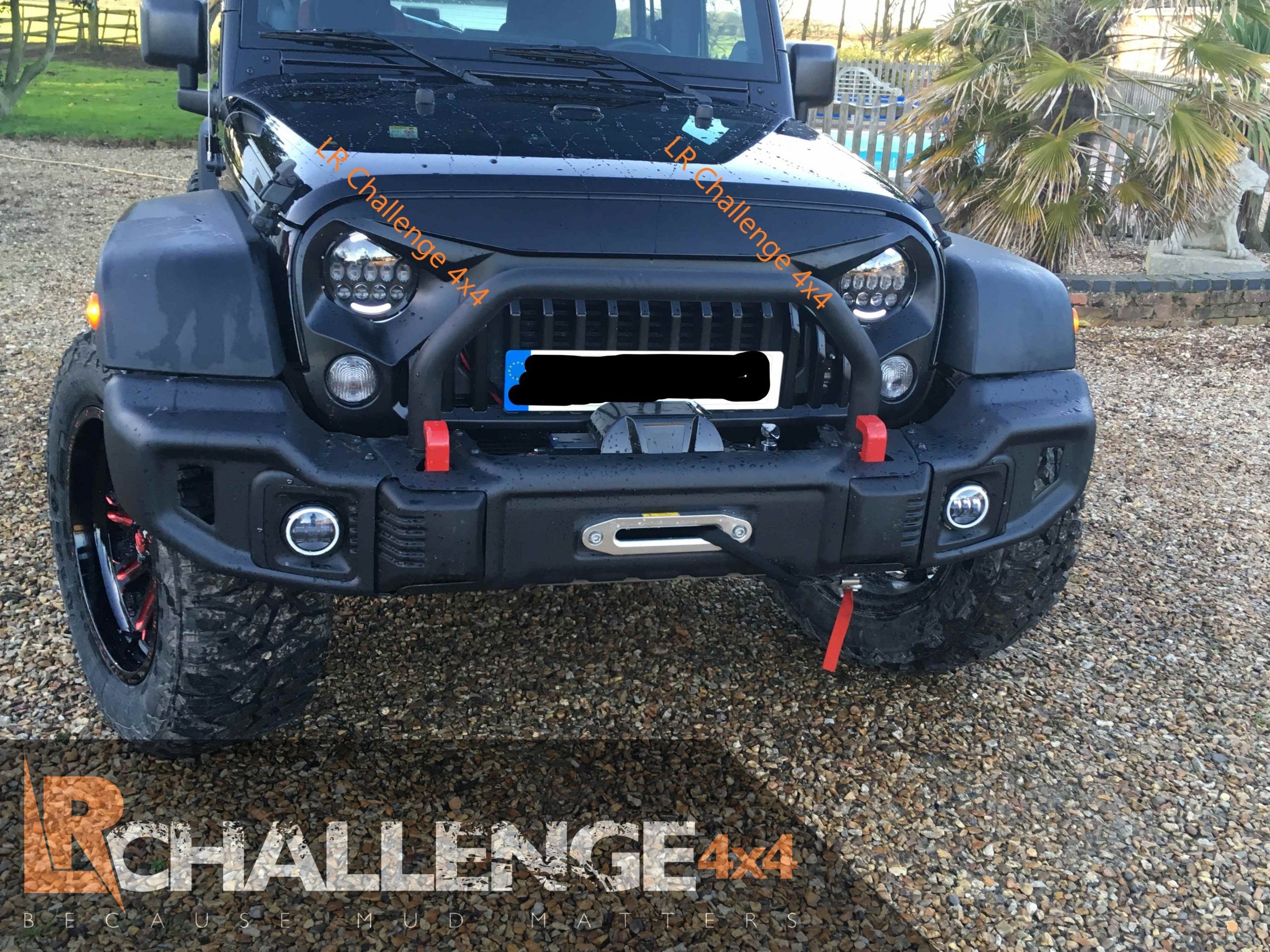 Angry Birds Grill to fit 2007-2018 Wrangler JK abs plastic matt black or can be painted