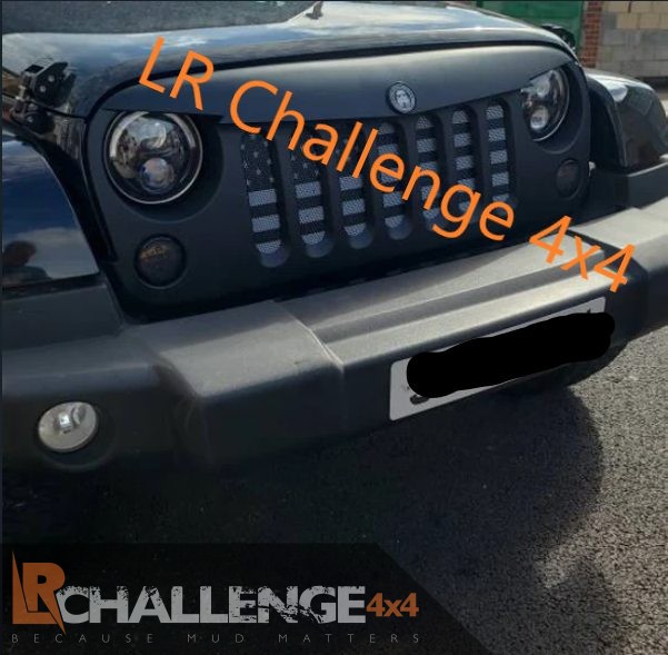 LED front indicators smoked to fit Wrangler JK 2007-2018 Grill indicators clear uk stock