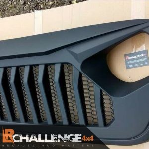Angry Birds Grill to fit 2019-2021 Jeep Wrangler JL abs plastic matt black can be painted