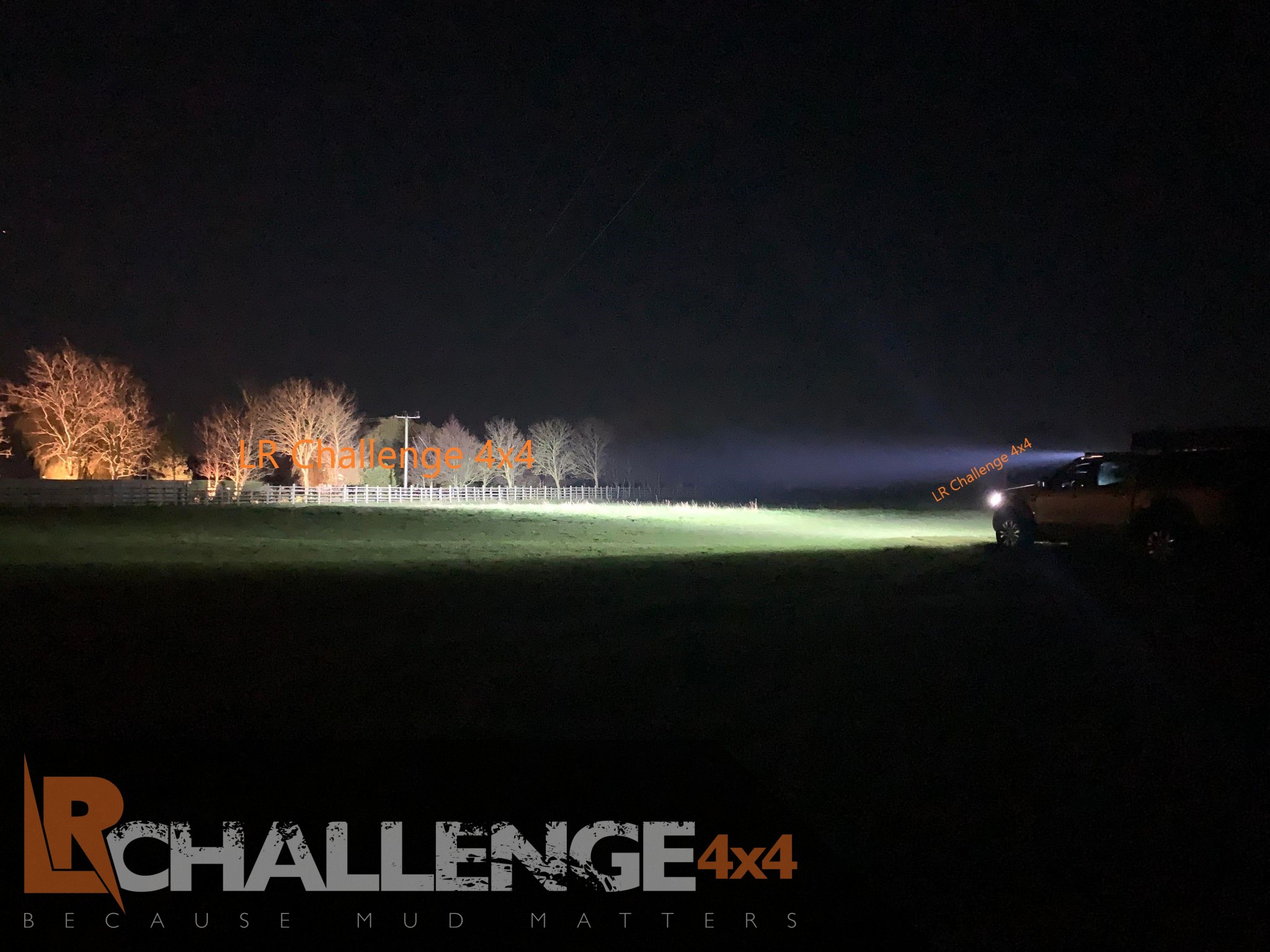 42 curved Monster 400 watt long distance LED Light Bar Ice white 12v 24v -  LR Challenge