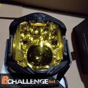 yellow 18cm – 7” Led Spots lights Pair 200 watts Super bright Black 4×4 spot lights DRL