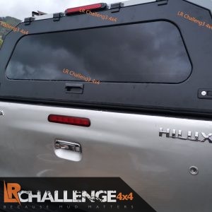 Glazed Heavy duty rear canopy hardtop to fit the Hilux mk6 mk7 MK8 2006 – 2025  Glass windows