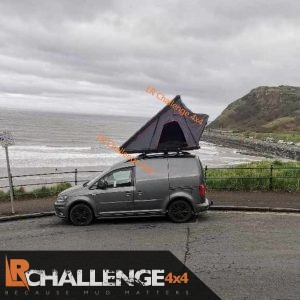 Large 3 Man Hard Shell Rooftop Tent 75mm Mattress Ladder Mounting bars fit any Car / van / 4×4