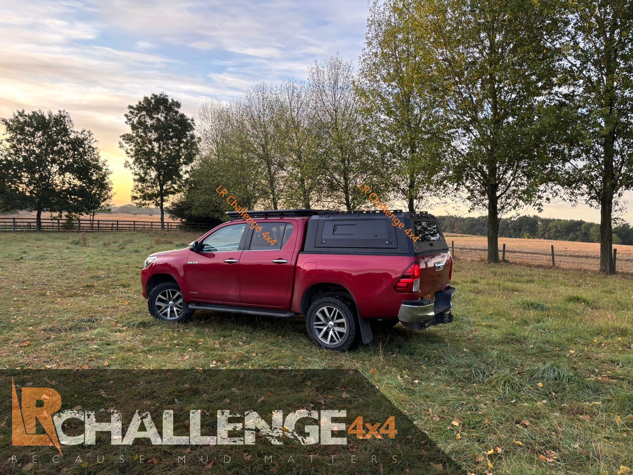 Slimline roof rack to fit Hilux MK8 2015 – 2025 with mounting bars