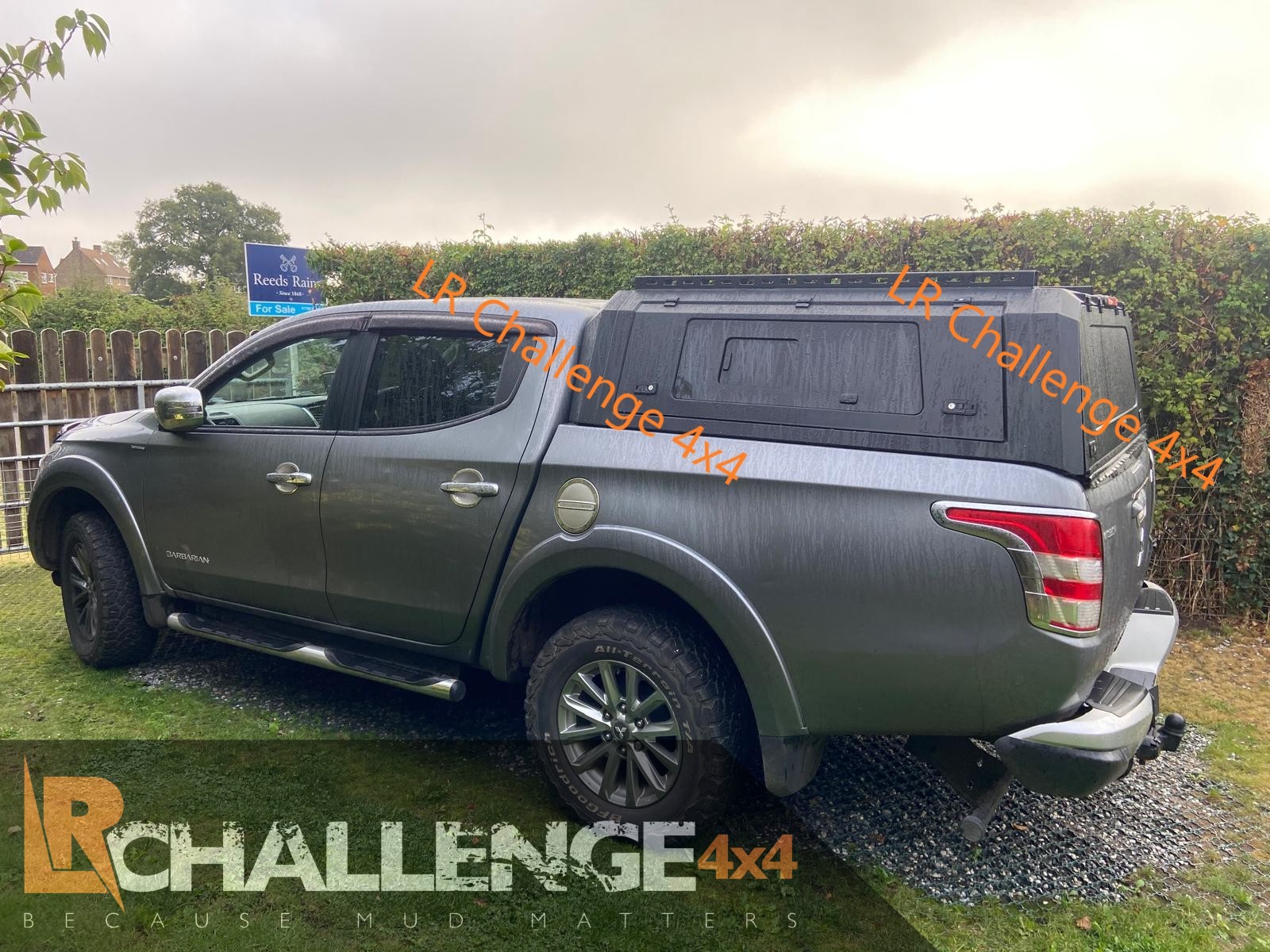 Glazed Heavy duty rear canopy hardtop to fit L200 5 & 6 series 2015 – 2024