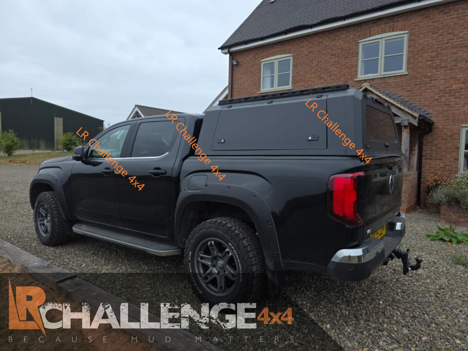 Heavy duty rear canopy hardtop to fit VW Amarok 2022-2025 double cab New Model
