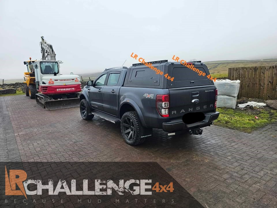 Heavy duty rear canopy hardtop to fit Vw Amarok 2022 – 2024 With Glass sides and rear door