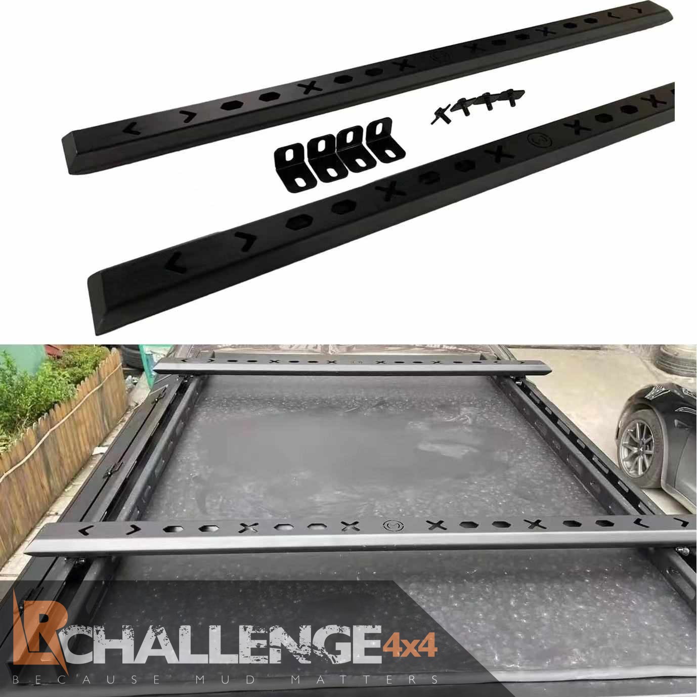 Roof Bars heavy duty to fit Pickup canopy amarok Hilux Ranger D max L200