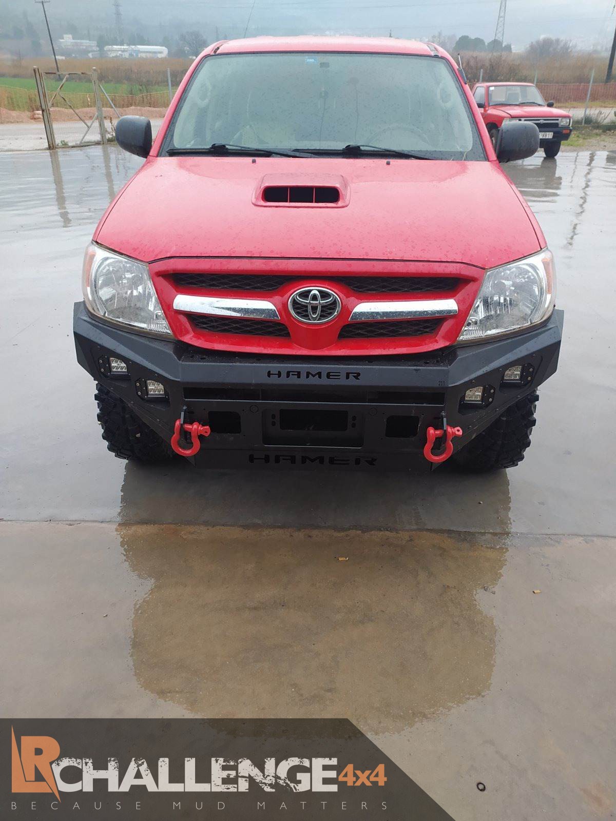 Front Bumper HD to fit Hilux mk6 2006-2012 winch bumper MK7 2012-2015 with small mods