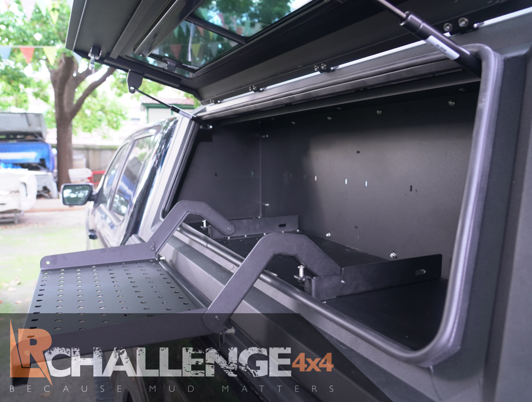 Canopy tool boxes Pair Left and Right to fit inside our Heavy duty Amarok Canopy 2009 – 2019