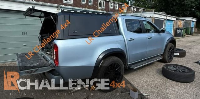 Heavy duty rear canopy hardtop to fit Mercedes X Class Double cab