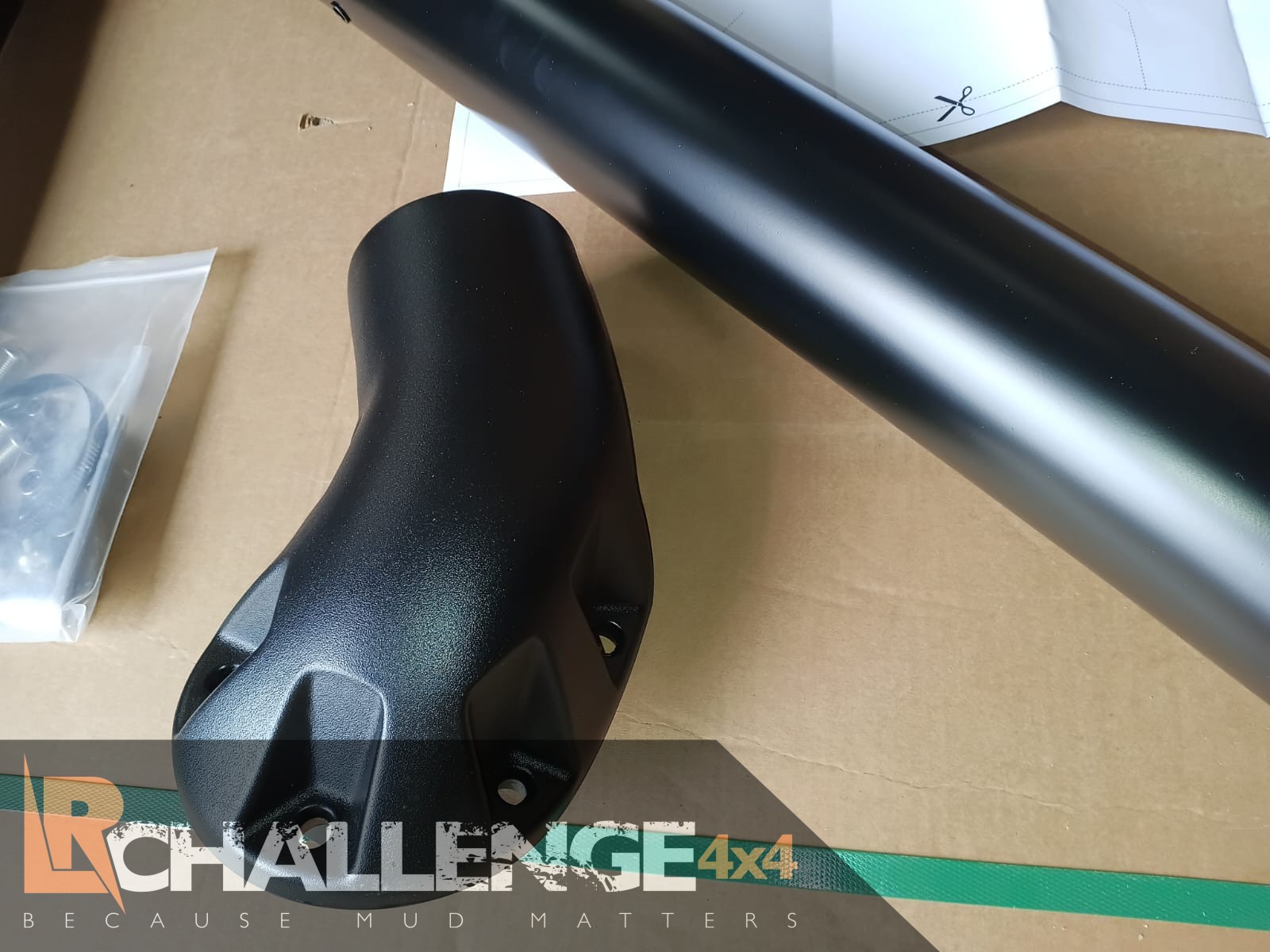 Snorkel Kit to fit Hilux MK8 2016 – 2025 stainless steel snorkel kit Powder coated black, these look mega.